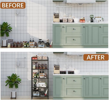 GIOTORENT 5-Tier Pantry Shelves - Image 6