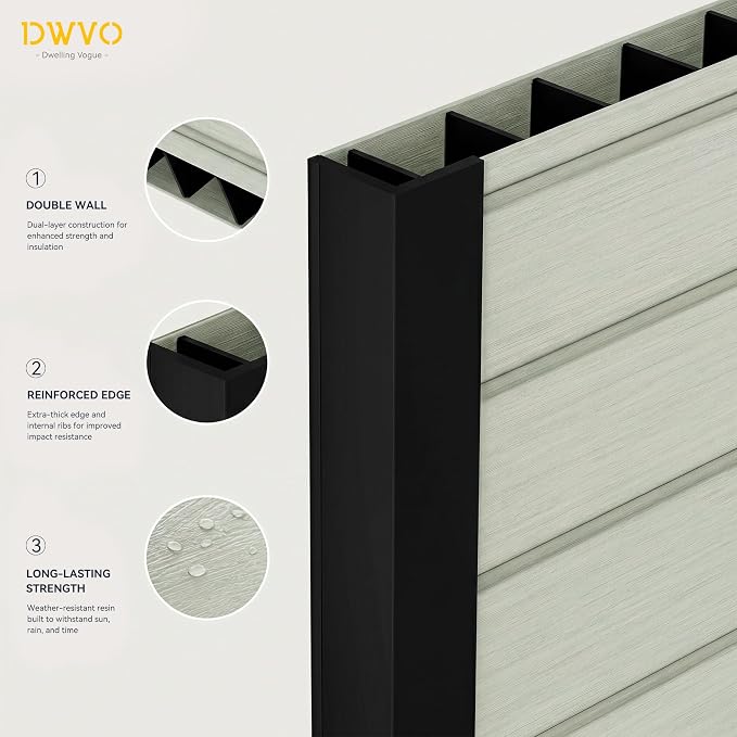 DWVO 6x4.4 FT Outdoor Storage Shed - Image 8