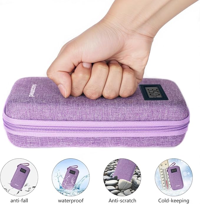 Insulin Cooler Travel Case, EVA Insulation Travel Medicine Kit - Image 6