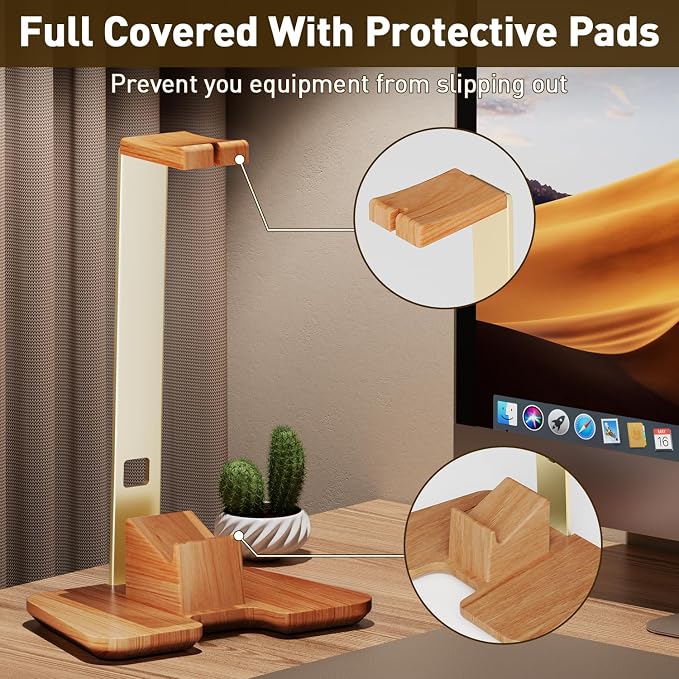 Controller and Headphone Stand for Desk Gaming Desk Accessories Controller and - Image 4