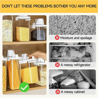 Cereal Container and Rice Storage Dispenser-Airtight Food Storage Organizers - Image 3