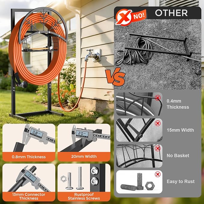 Heavy Duty Garden Hose Holder - Image 5