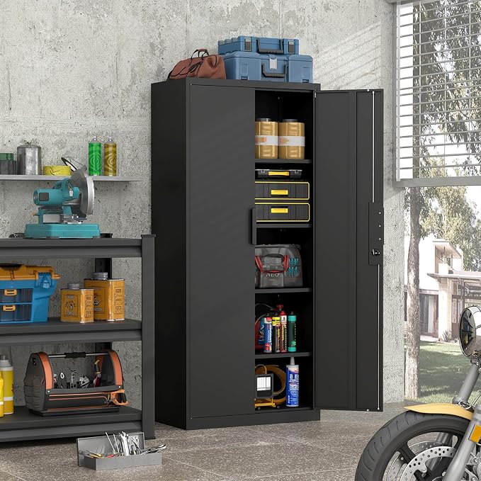 Metal Garage Storage Cabinets, Heavy Duty Organizer - Image 8