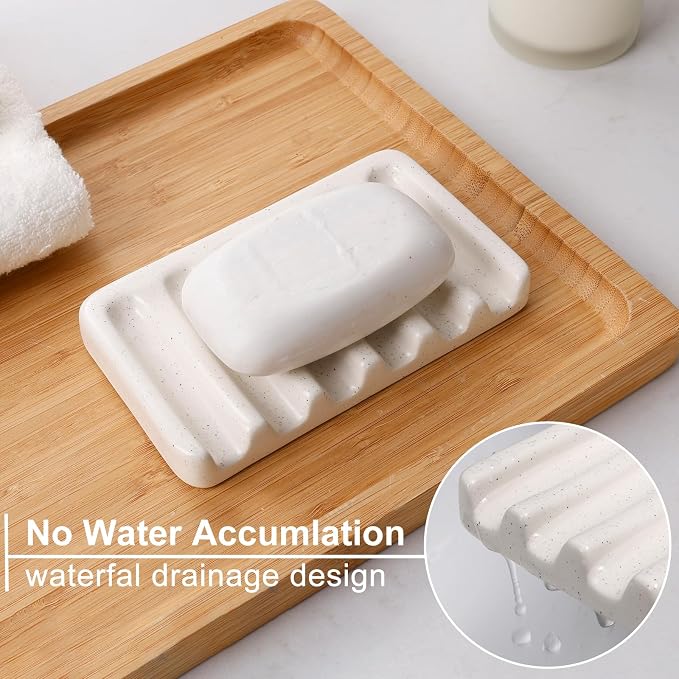 BosilunLife Ceramic Bathroom Accessories Set - Image 4