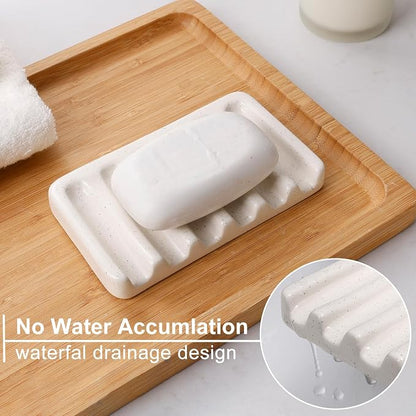BosilunLife Ceramic Bathroom Accessories Set - Image 4
