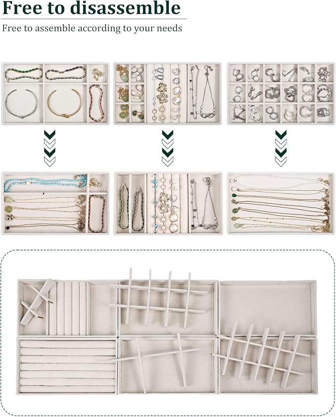 Stackable Jewelry Organizer Trays - Image 2