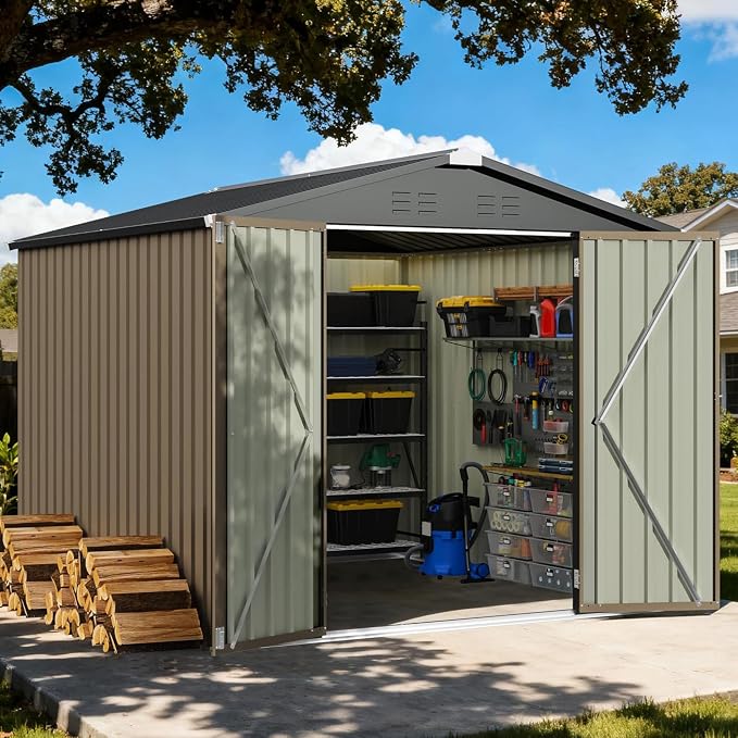 Patiowell 8x8 FT Storage Shed - Image 6