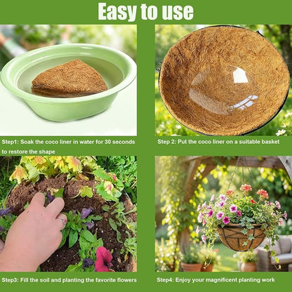 24 Inch Natural Coconut Fiber Liner - Image 3
