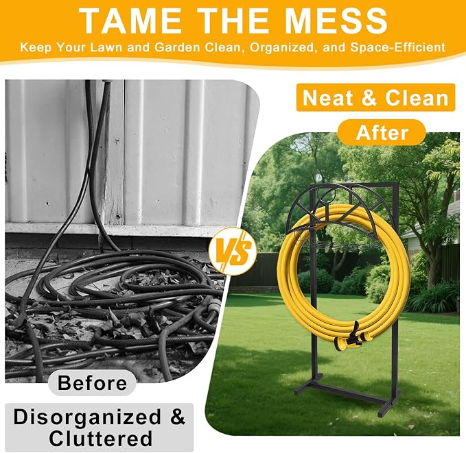 ZEMIRO CHARGE Heavy Duty Garden Hose Holder - Image 5