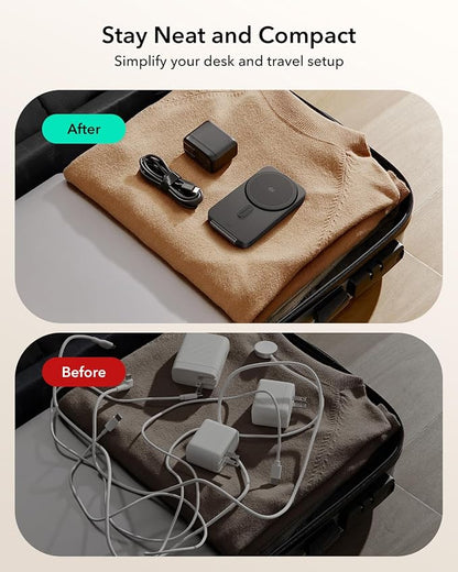 ESR 3 in 1 Charging Station for Apple, Qi2.2 25W MagSafe Charger - Image 7