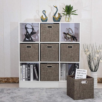 Storage Bins Cube Containers Boxes, Thick and Heavy Duty Fabric Drawers - Image 9