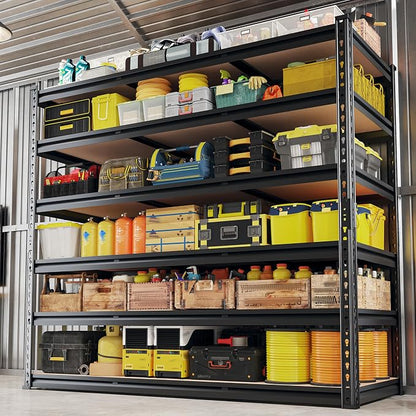 REIBII 6-Tier Garage Shelving, Adjustable Metal Shelving, Large-Capacity Garage - Image 3