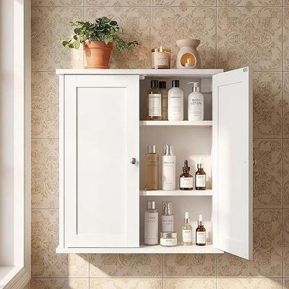 VASAGLE SIREN Collection Bathroom Wall Cabinet, Hanging Storage | Bathroom by Unknown
