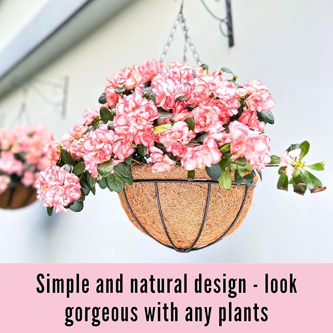 LaLaGreen Hanging Baskets for Plants Hanging Planter Outdoor - Image 7