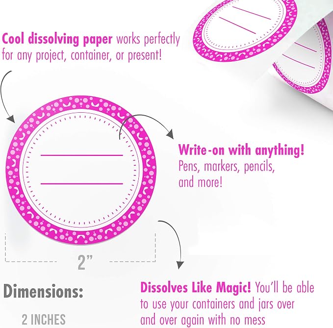 Canning Labels Dissolvable Stickers - Image 3