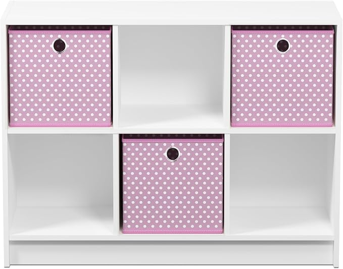 Furinno BASIC Book Shelf, 6-Cube Bookshelf - Image 7
