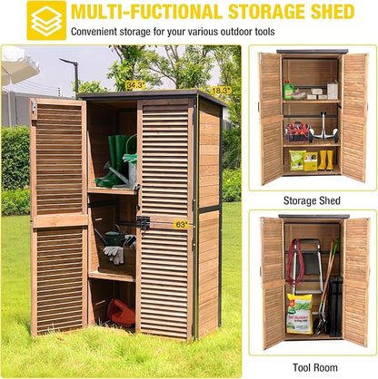 Aivituvin Outdoor Storage Shed - Image 6