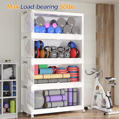 480QT Extra Large Stackable Storage Bins - Image 8