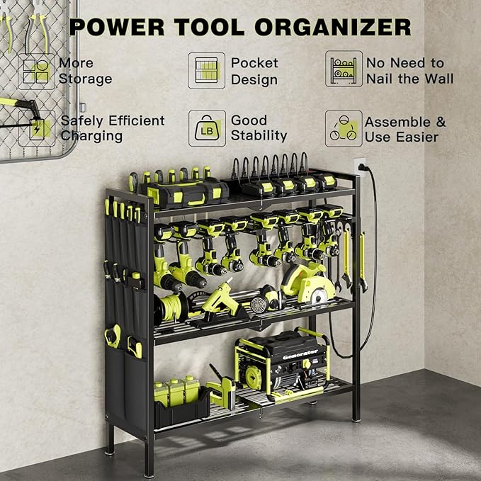 Large Power Tool Organizer Cart - Image 2