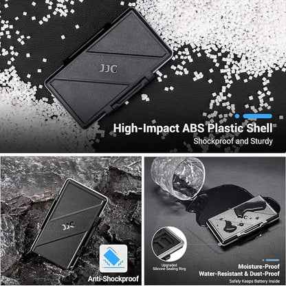 36 Slots Memory Card Case Water-Resistant Anti-Shock Memory Card Wallet - Image 4