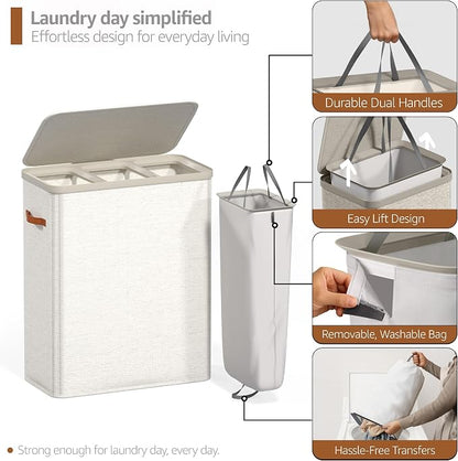 Sorbus Laundry Hamper with Lid - Image 4
