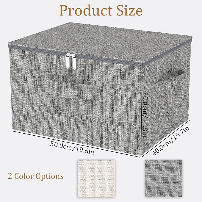 Underbed Storage Box, Foldable Cube Baskets - Image 6