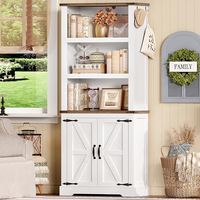 TEENFON 70.9in Tall Storage Cabinet by TEENFON