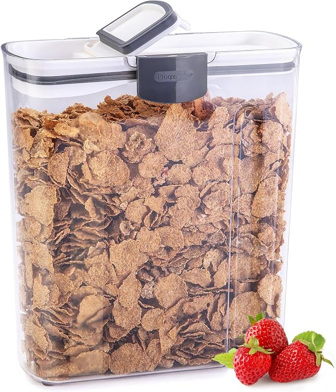 ProKeeper Cereal Keeper, Airtight Seal, BPA-Free Plastic Storage Container by ProgressiveInternational