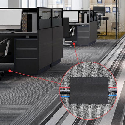 WILLBOND Carpet Cord Cover Cable Protector Floor Cover Cable Protector - Image 7