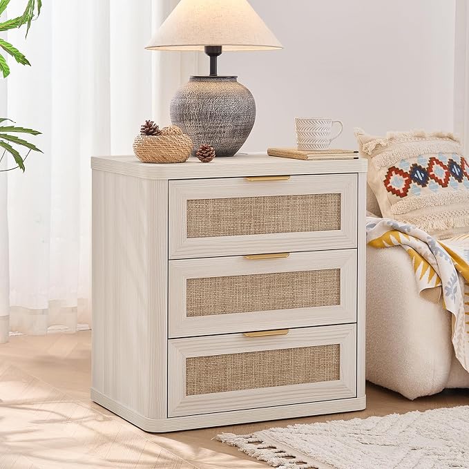 LEYAOYAO Rattan Night Stand Set of 2 - Image 8