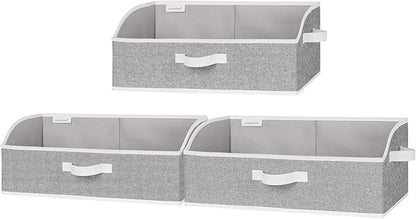 StorageWorks Closet Storage Bins, Trapezoid Organizer Box by StorageWorks