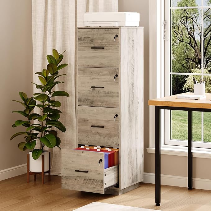 VINGLI 4 Drawer File Cabinet - Image 9