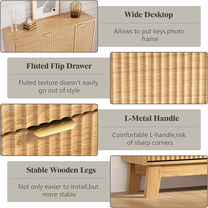 Shoe Cabinet Storage for Entryway - Image 6