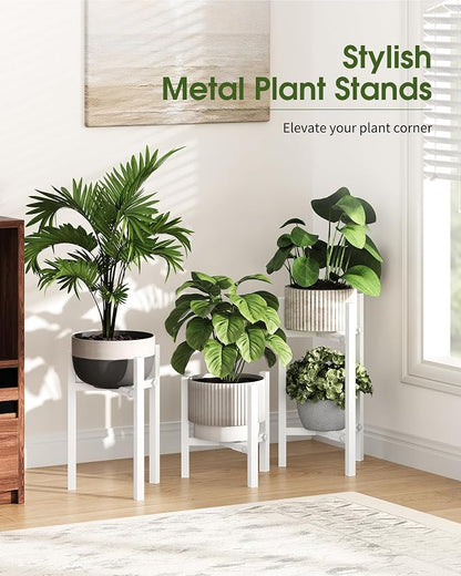 3 Pack Plant Stand Indoor Adjustable, Metal Modern Indoor Plant Stand, Heavy - Image 7
