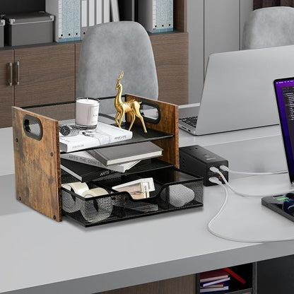 Wood Desk Organizer - Image 4