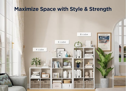 8 Cube Storage Organizer, Cube Shelf - Image 5