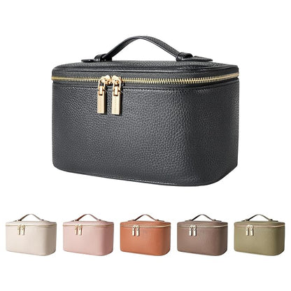 Cosmetic Bag, ROWNYEON Makeup Bag, Portable Makeup Train Case, Travel Toiletry by CAMDEEZ