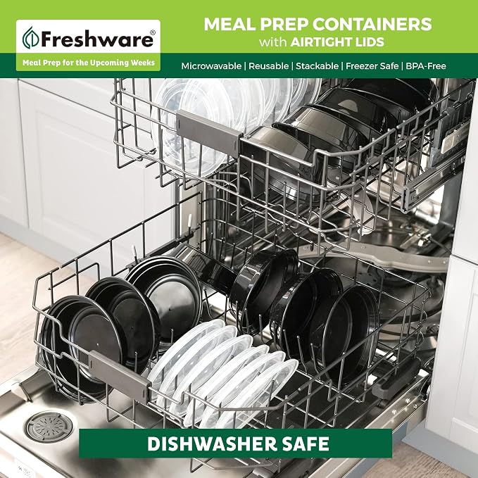 Freshware Meal Prep Containers - Image 7