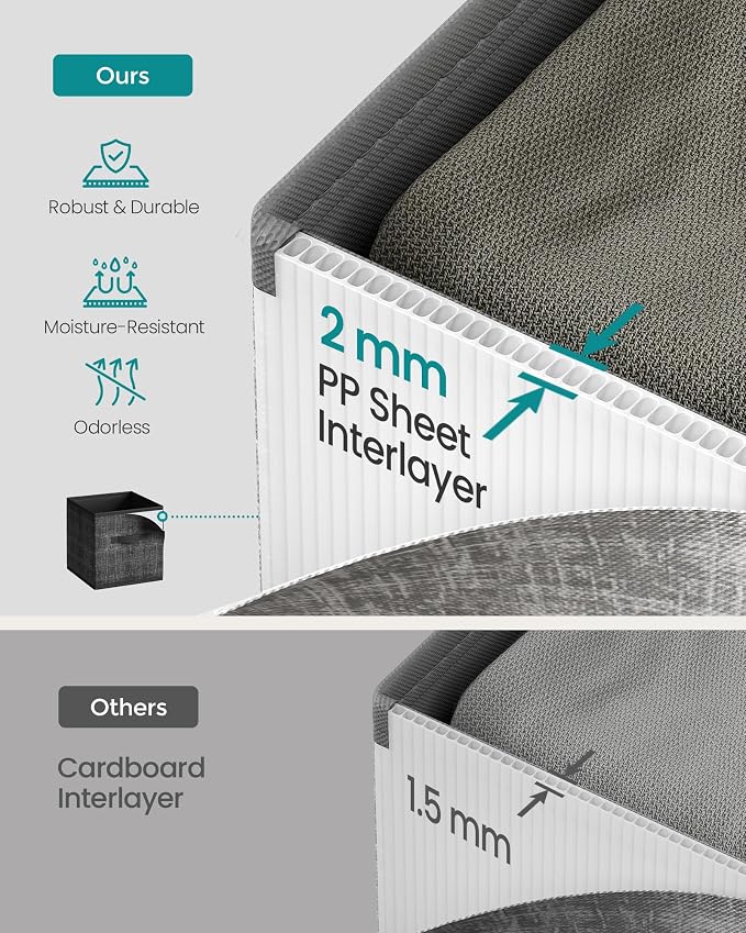 SONGMICS Storage Cubes, Closet Organizers - Image 3