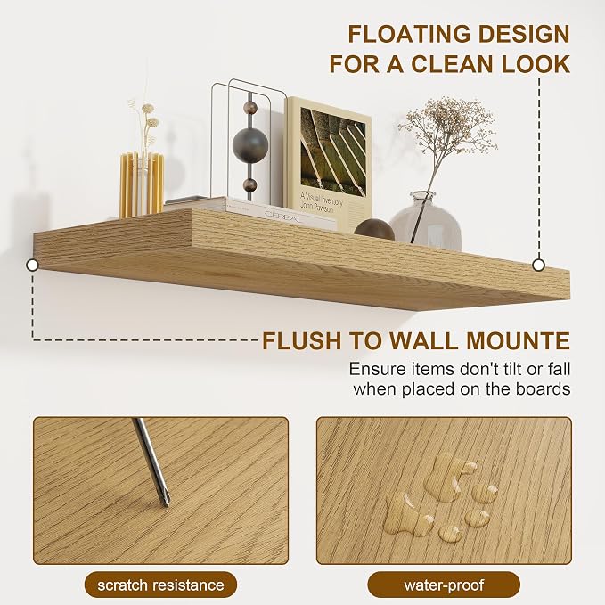 Fun Memories 55 Inch Floating Shelves - Image 5