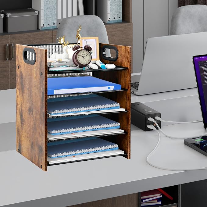 Wood Desk Organizer - Image 6