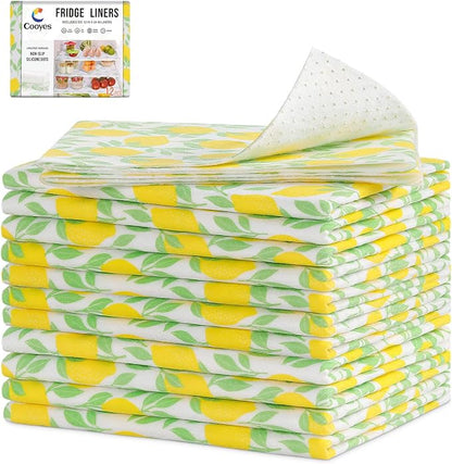 Cooyes 12 Pack Polyester Shelf Liners by Cooyes