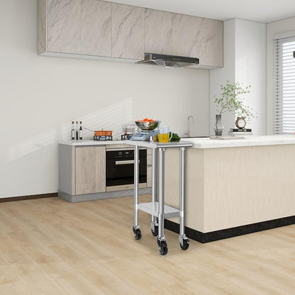 HARDURA Stainless Steel Commercial Table Prep & Work Table - Image 2