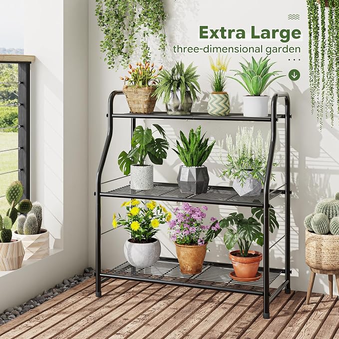 Simple Trending Plant Stand Indoor Outdoor, Plant Shelf - Image 4