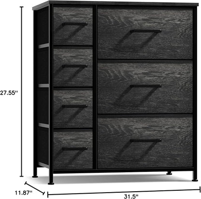 Sorbus Dresser with 7 Faux Wood Drawers - Image 3