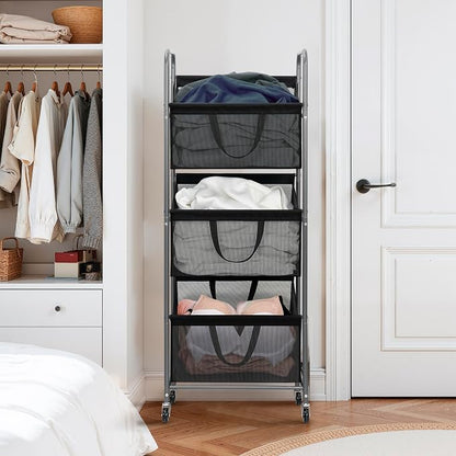 STO STO 3-Tier Vertical Laundry Hamper - Image 2