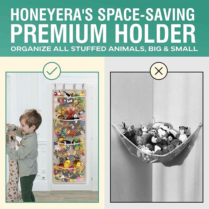 Honeyera The Original Stuffed Animal Storage - Image 4