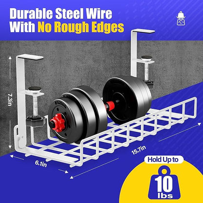 Under Desk Cable Management Tray 2 Pack, Xpatee Upgraded Wire Management No - Image 5