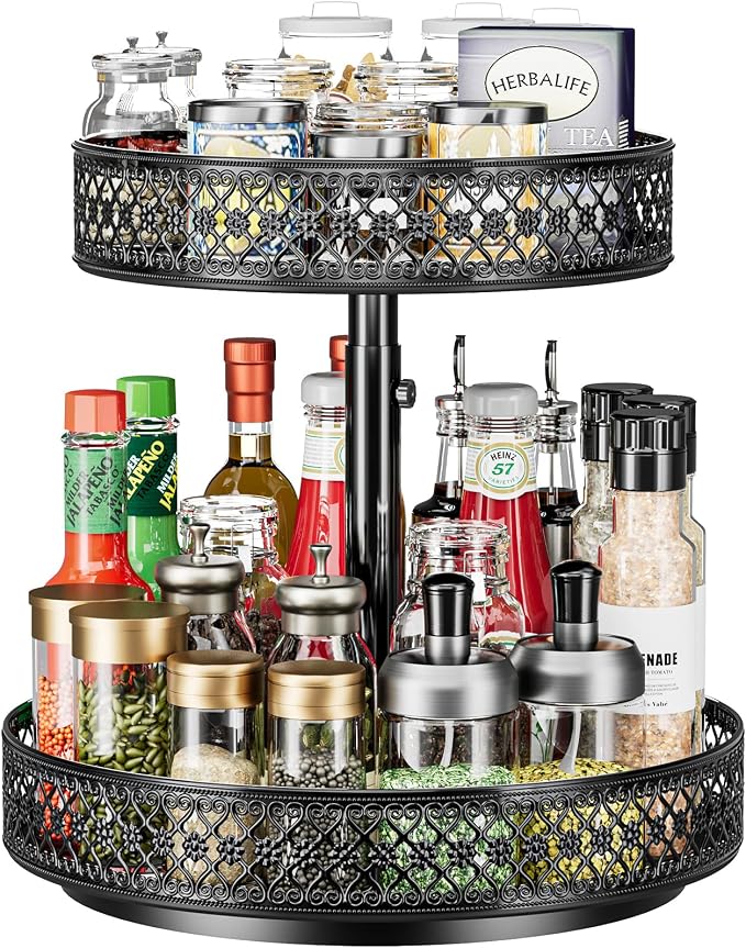 Lazy Susan Organizer 2 Tier by OVICAR