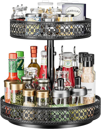 Lazy Susan Organizer 2 Tier by OVICAR